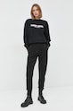 Karl Lagerfeld felső Karl Lagerfeld x Cara Delevingne 226W1860 fekete AW22