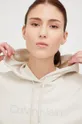 béžová Tréningová mikina Calvin Klein Performance
