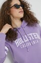Hollister Co. bluza fioletowy KI352.2349.631
