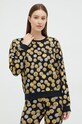 Moschino Underwear bluza cu modele negru 1719.9030.9BYY
