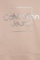 Dětská bavlněná mikina Calvin Klein Jeans  Hlavní materiál: 100% Bavlna Podšívka kapuce: 100% Bavlna Stahovák: 97% Bavlna, 3% Elastan