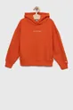 πορτοκαλί Παιδική μπλούζα Calvin Klein Jeans Για κορίτσια