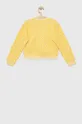 Παιδική βαμβακερή μπλούζα Guess κίτρινο