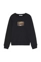 Дитяча кофта Calvin Klein Jeans без капюшона чорний IU0IU00336.9BYY