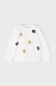 Mayoral bluza dziecięca z elastanem beżowy 4475.6A.MINI