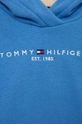 Detská mikina Tommy Hilfiger fialová