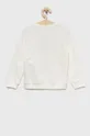 Παιδική βαμβακερή μπλούζα United Colors of Benetton λευκό