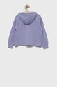 United Colors of Benetton bluza bawełniana dziecięca 3J68C200U.G fioletowy AW22