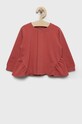 United Colors of Benetton bluza copii uni roz 3QW0A500C.W