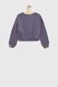 United Colors of Benetton bluza dziecięca 3QLAC107F.G fioletowy AW22