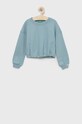 United Colors of Benetton bluza dziecięca z elastanem niebieski 3QLAC107F.G
