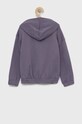United Colors of Benetton bluza bawełniana dziecięca 3QLAC500Y.G fioletowy AW22
