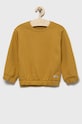 United Colors of Benetton bluza bawełniana dziecięca bawełna zielony 3QLAG104L.P