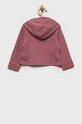 Dziewczynka United Colors of Benetton bluza bawełniana dziecięca 3QLAG500X.P fioletowy