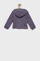 United Colors of Benetton bluza bawełniana dziecięca 3QLAG500X.P fioletowy AW22