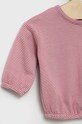 Fete United Colors of Benetton bluza copii 3ETVA1013.W roz