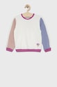 United Colors of Benetton bluza dziecięca z elastanem biały 3GNSG104Y.P