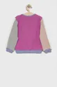 Παιδική μπλούζα United Colors of Benetton μωβ