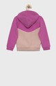 Detská mikina United Colors of Benetton 3GNSG501M.P fialová AW22