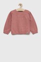 United Colors of Benetton bluza copii uni roz 30HFG106H.P