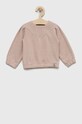 United Colors of Benetton bluza copii uni roz 30HFG106H.P
