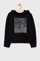 Pepe Jeans bluza dziecięca Etlyne aplikacja czarny PG581263.999