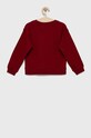 Pepe Jeans hanorac de bumbac pentru copii PG581137.286 burgundia AW22