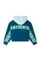 Παιδική μπλούζα DKNY τιρκουάζ