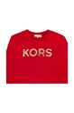 Dziewczynka Michael Kors bluza bawełniana dziecięca R15136.114.150 czerwony