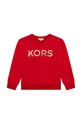 Michael Kors bluza bawełniana dziecięca nadruk czerwony R15136.156