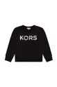 μαύρο Παιδική βαμβακερή μπλούζα Michael Kors Για κορίτσια