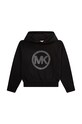 Michael Kors bluza bawełniana dziecięca z kapturem czarny R15140.102.108