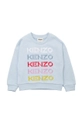 niebieski Kenzo Kids bluza bawełniana dziecięca Dziewczęcy