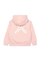 Kenzo Kids bluza bawełniana dziecięca różowy