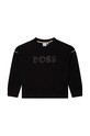 BOSS bluza copii J15464.138.150.G negru AW22