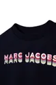 σκούρο μπλε Παιδική βαμβακερή μπλούζα Marc Jacobs