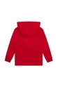 Детская хлопковая кофта Marc Jacobs красный