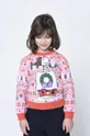 rózsaszín Marc Jacobs gyerek pulóver Lány