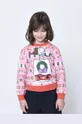 różowy Marc Jacobs sweter dziecięcy Dziewczęcy
