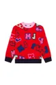 czerwony Marc Jacobs sweter dziecięcy Dziewczęcy