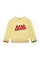 Marc Jacobs bluza bawełniana dziecięca aplikacja żółty W15639.G.86.108
