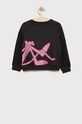 Dziewczynka Desigual bluza bawełniana dziecięca 22WGSK17 szary