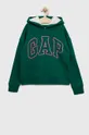 πράσινο Παιδική μπλούζα GAP Για κορίτσια