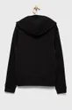 Παιδική βαμβακερή μπλούζα Calvin Klein Underwear μαύρο