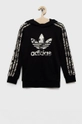 czarny adidas Originals bluza dziecięca Dziecięcy