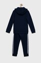 Detská tepláková súprava adidas Originals HK2955 tmavomodrá AW22