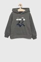 Diadora bluza dziecięca z kapturem szary 102.178699