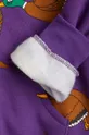 fioletowy Mini Rodini bluza bawełniana dziecięca