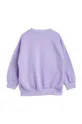 Otroški bombažen pulover Mini Rodini vijolična