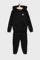 adidas Originals gyerek együttes elasztánnal fekete HK2958